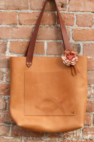 Leather Tote Bag