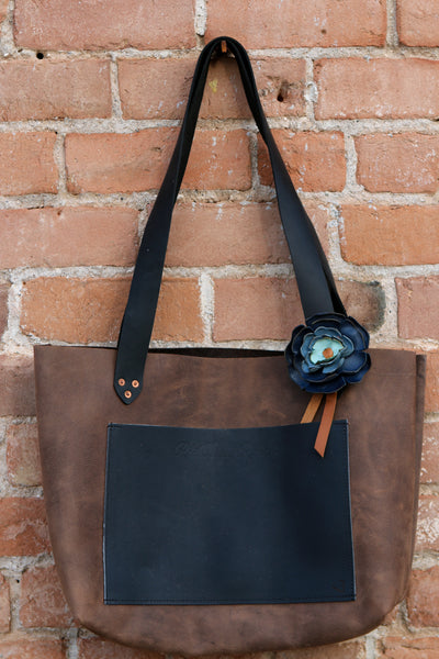 MINI Leather Tote Bag