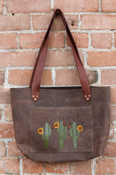 MINI Leather Tote Bag