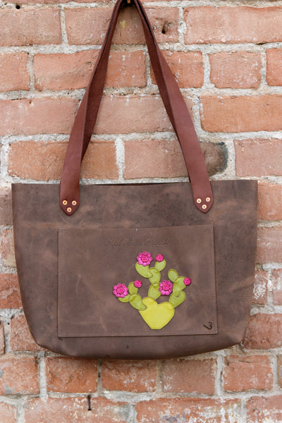 MINI Leather Tote Bag